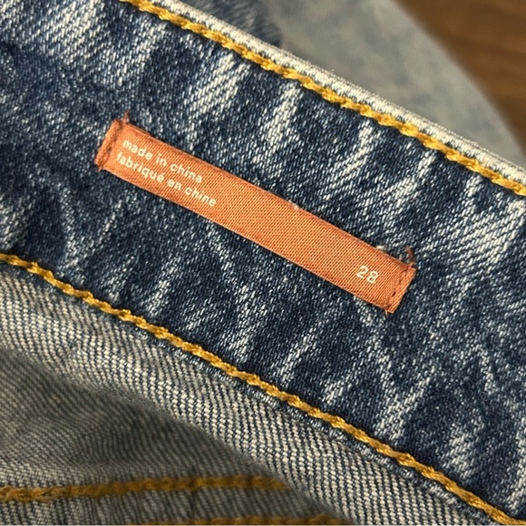 Anthropologie Pilcro super High rise Blue Jeans 28x28 - Picture 5 of 11